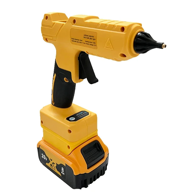 Fit Dewalt Cordless Electric Handheld Hot Glue Gun Repair DIY Tool Melt Welding Hot Air Gun Anti-scald Nozzle for 20V Battery