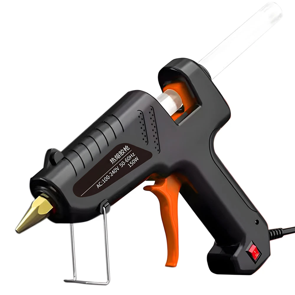 150W Hot Melt Glue Gun 11mm Glue Sticks Industrial Guns Heat Temperature Thermo Electric Repair Tool DIY Electrothermal Glue Gun