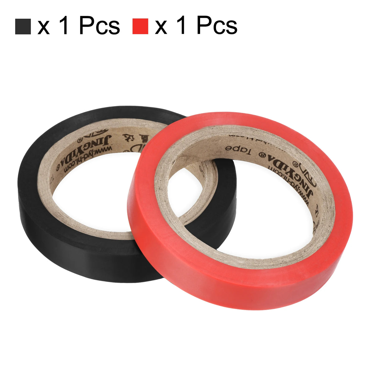 26Ft Grip Finishing Tape, 2 Pack PVC Racquet Finishing Tapes Racket Accessories Sticky Seal for Tennis Badminton, Black