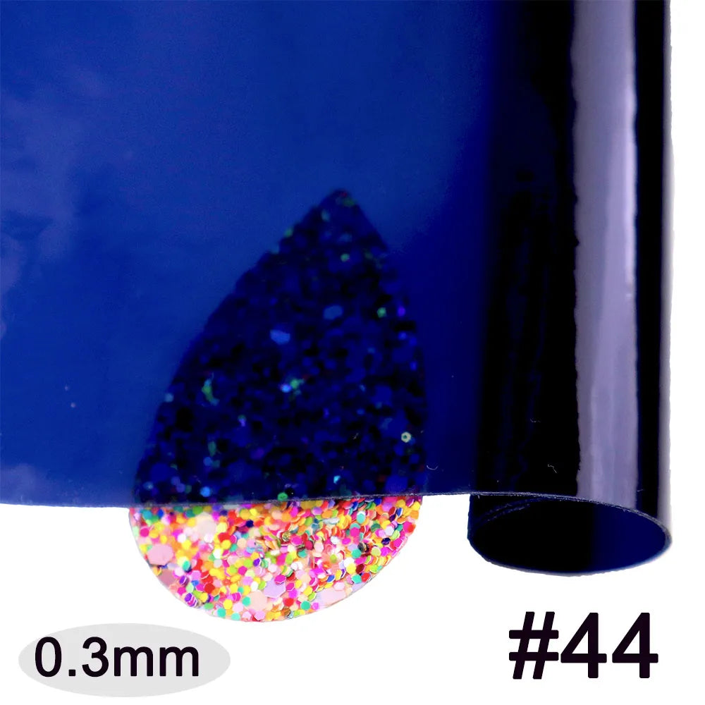 30x120cm Roll Pink Red Orange Blue Clear Transparente PVC Fabric Vinyl Soft Glass Cloth Waterproof For Handbag DIY PV050