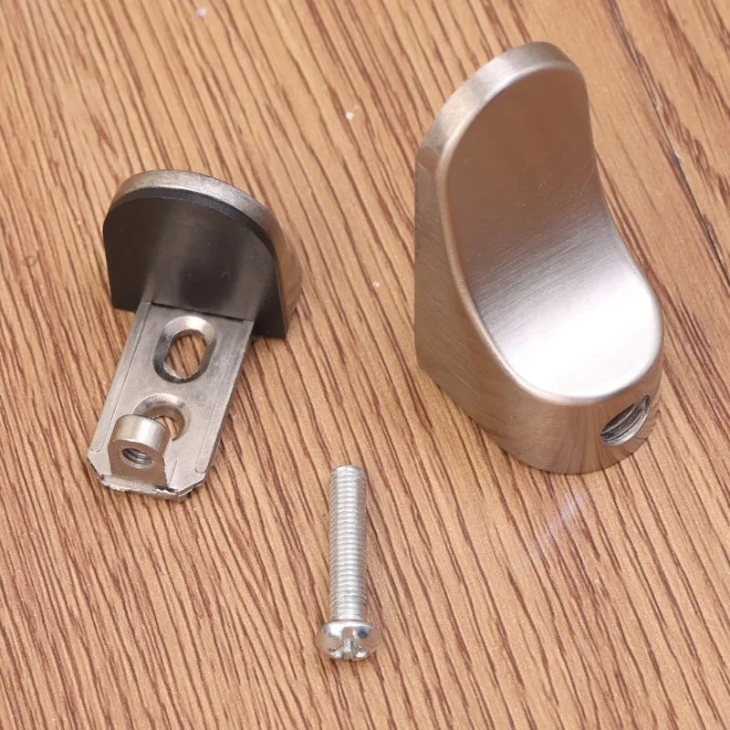 Zinc Alloy Glass Shelf Bracket Wall Mounted Bathroom Support Shelf Brackets Holder Adjustable Wooden Bookshelf Glass Clamps