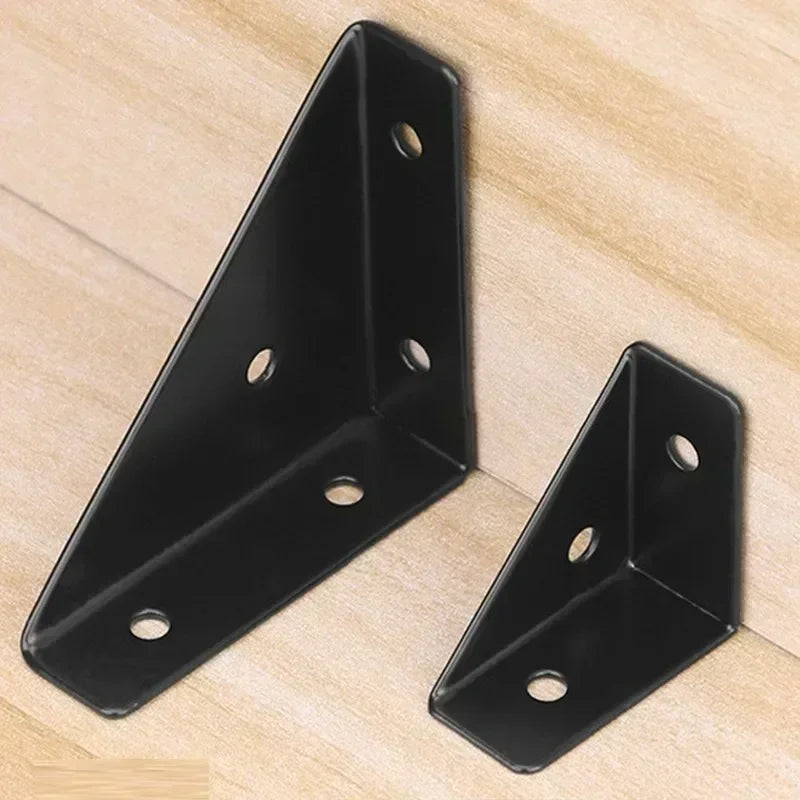 1/5Pcs Right Angle Bracket Stainless Steel Supporting L Shaped Support Holder for Furniture Joint Shelves Furniture Hardware