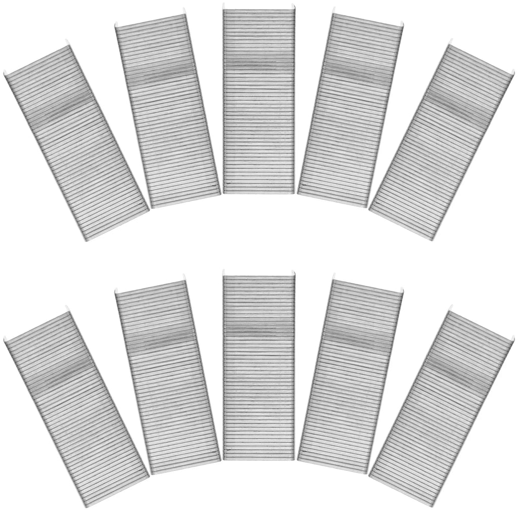 15 Boxes Household Paper Staples Compact Stapler Refills Reusable Metal Staples for Reports Assignments Fix Loose Leaf