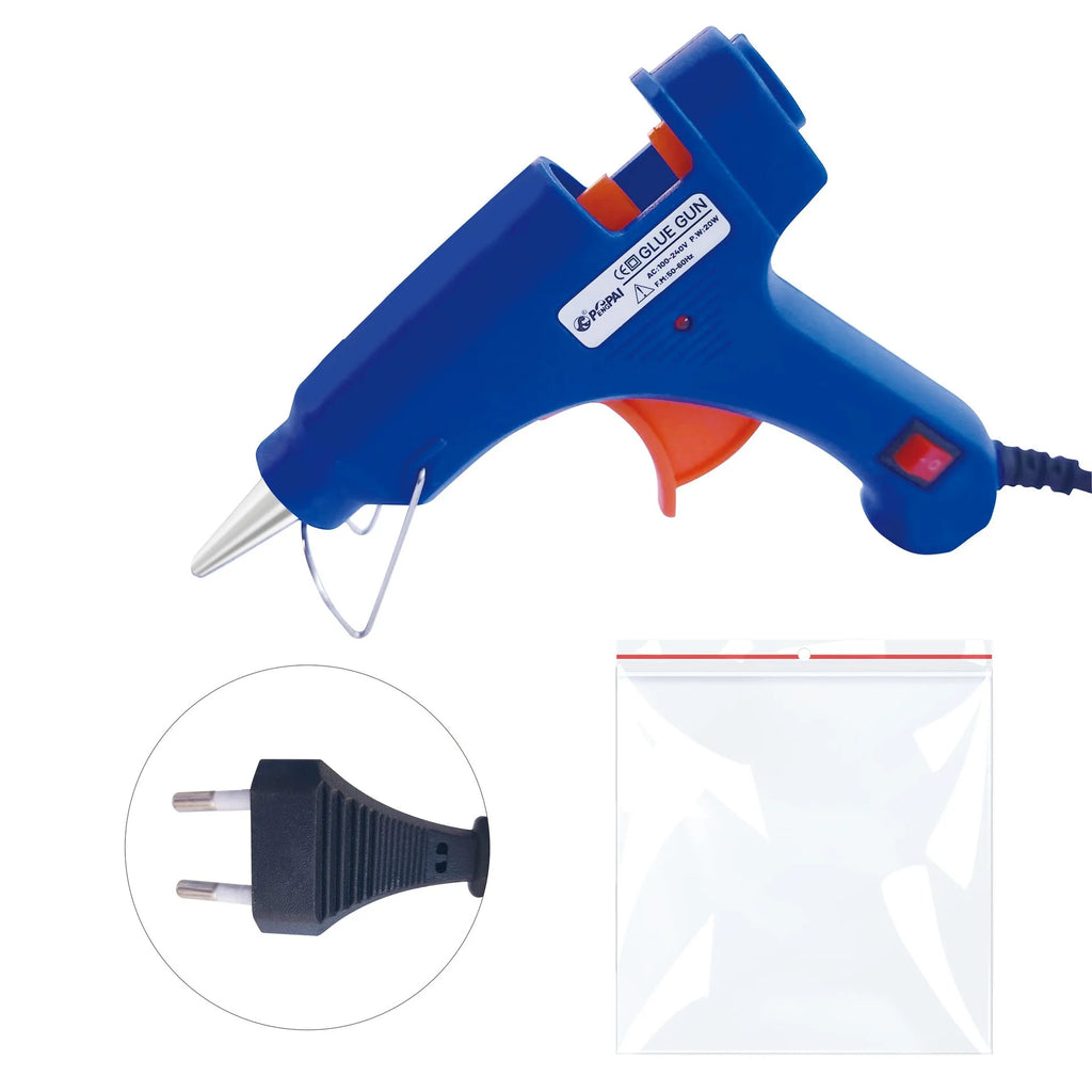 20W Hot Melt Glue Gun DIY Mini Household Industrial Guns Heat Temperature Thermo EU Electric Repair Tool Use 7mm Glue Sticks