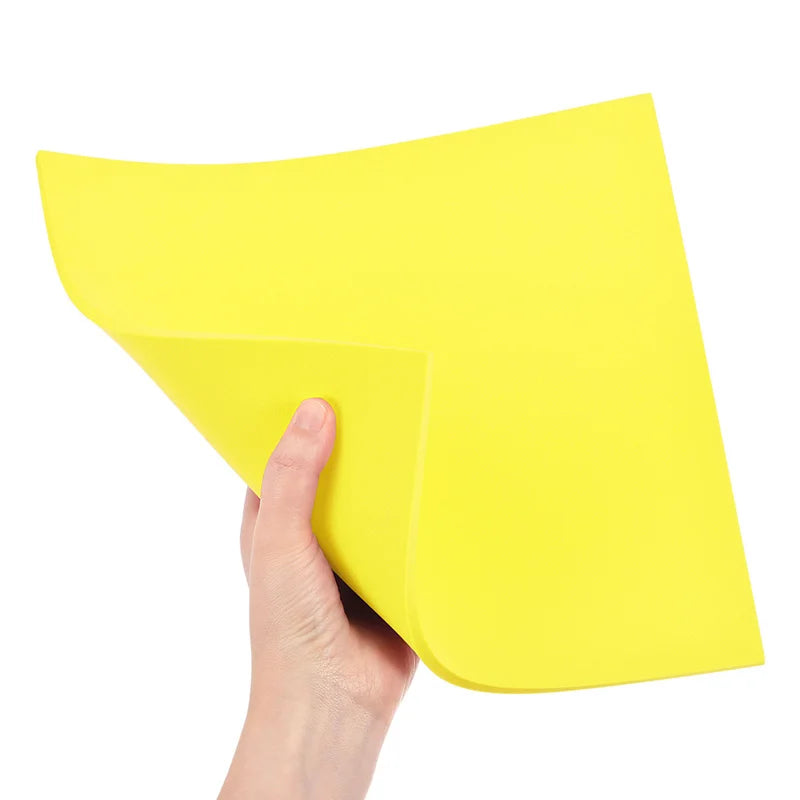 4pcs Thickness 3/5/7/10mm EVA Foam Sheets Sound-Absorbing Noise Spone Foam Craft EVA Sheets DIY Handmade Model Making Material
