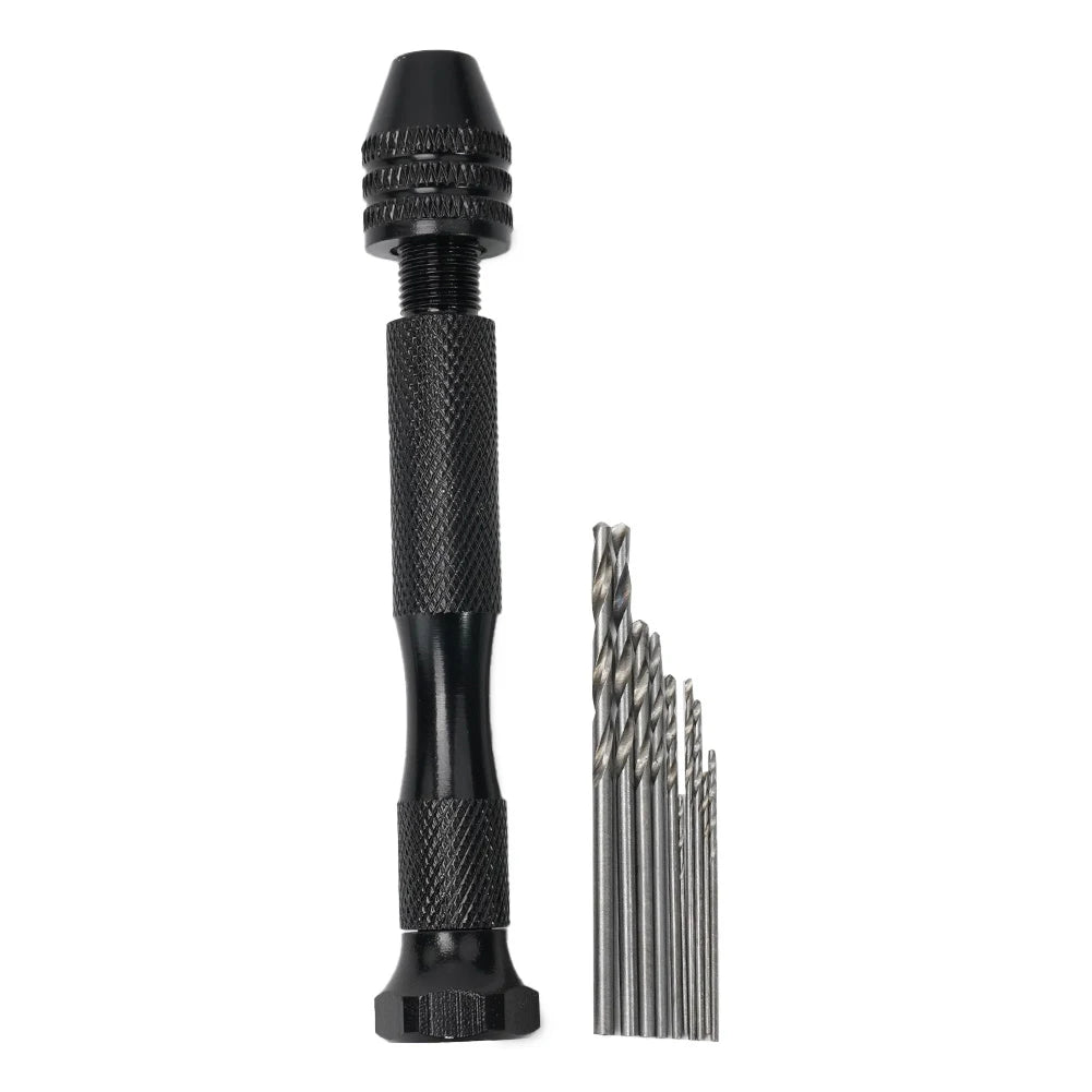 1/11pcs 0.3-3.2mm Mini Micro Hand Drill Woodworking Drilling Tools Models Hobby DIY Jewelers Emery Drilling Rotary Tool Parts