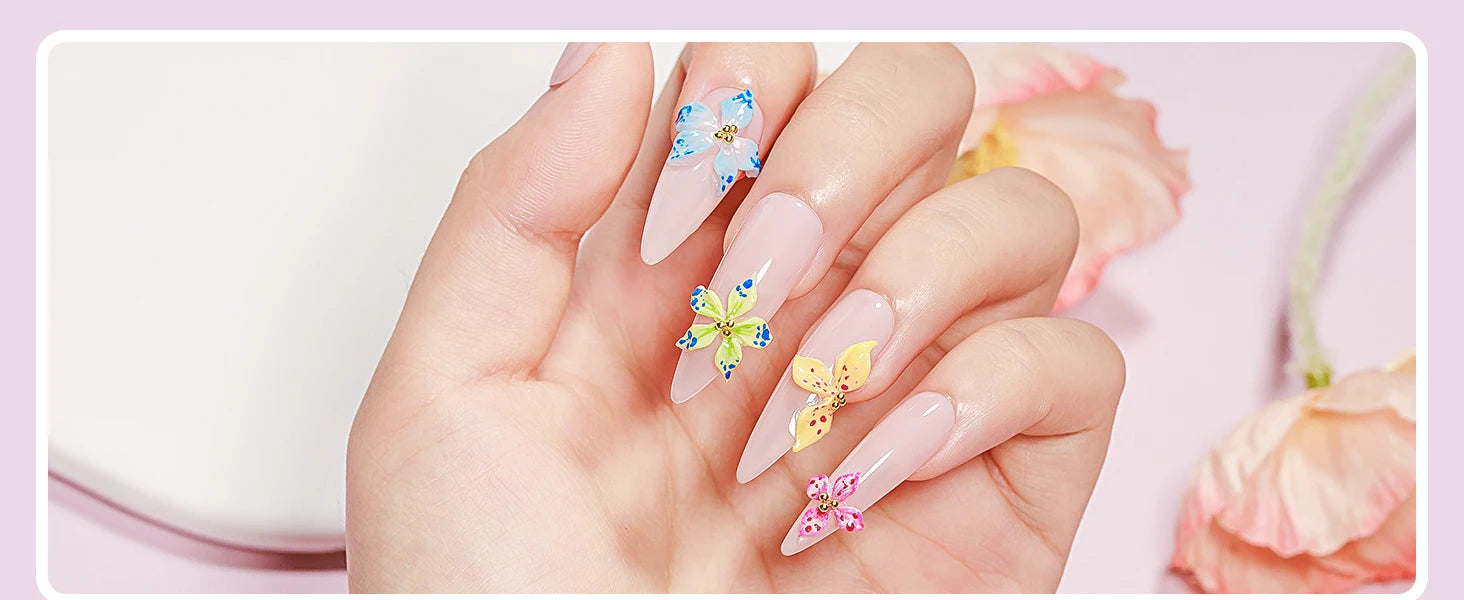 MIZHSE Builder Nail Gel White Milky Hard Clear Gel Polish For Nail Extension Salon Manicure Set Home DIY Professional Nail Art