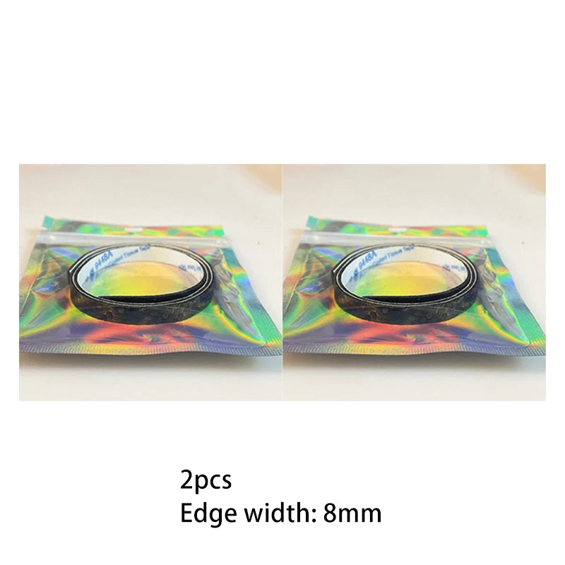 6/8mm Pure Fiber Edge Tape For Table Tennis Racket High Hardness Table Tennis Racket Protectors Pingpong Racket Edge Guard