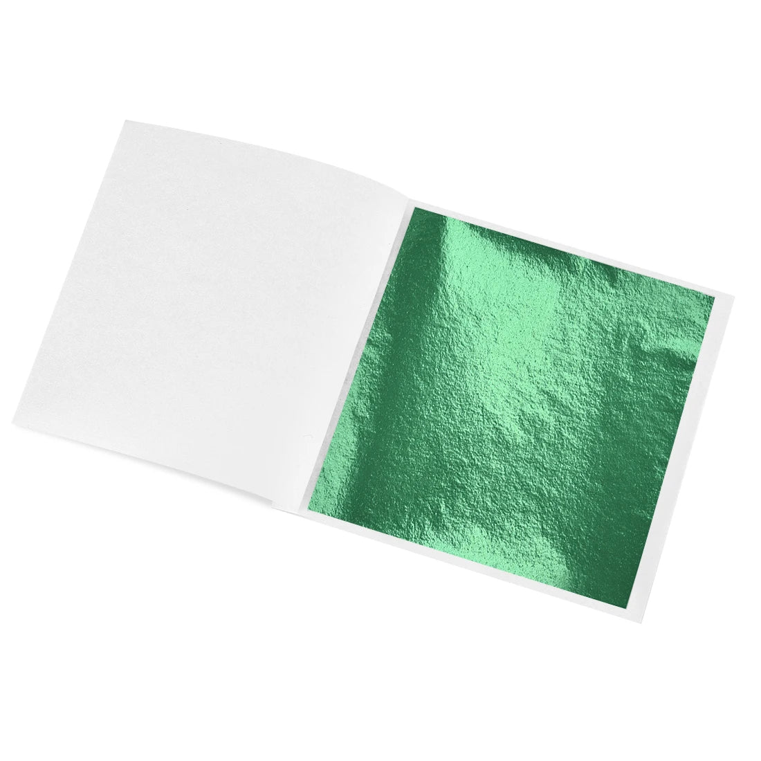 100pcs Imitation Gold Silver Foil Paper Leaf Gilding DIY Art Craft Paper Birthday Party Wedding Cake Dessert Decorations