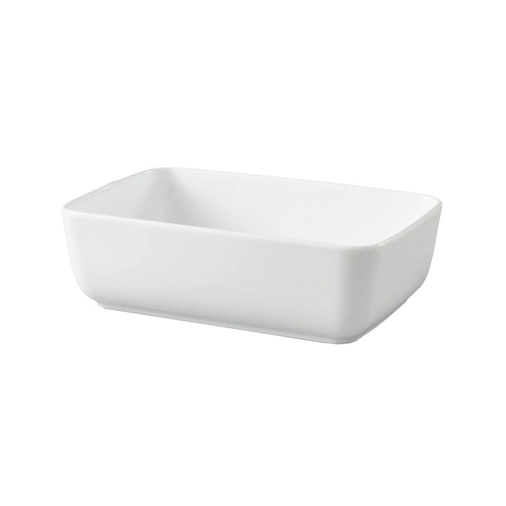 Ceramic Dip Bowl Set with Acacia Wood Tray - Chips & Veggie Platter for Entertaining