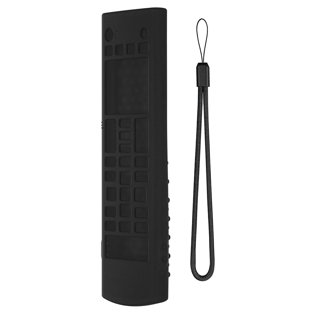 Silicone Case Protective Controller Sleeve Skin with Lanyard Protective Cover Shockproof TV Remote Control Case for LG-TV-Remote