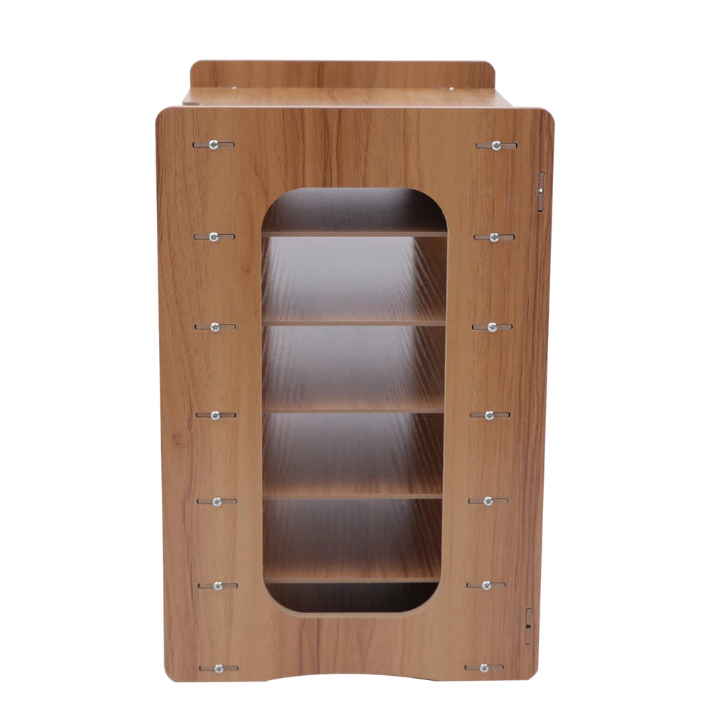7Tier High-density Board Widen Wood Office Paper Organizer For Desk Desktop File Holder Desk Letter Tray & A4 Paper Sorter