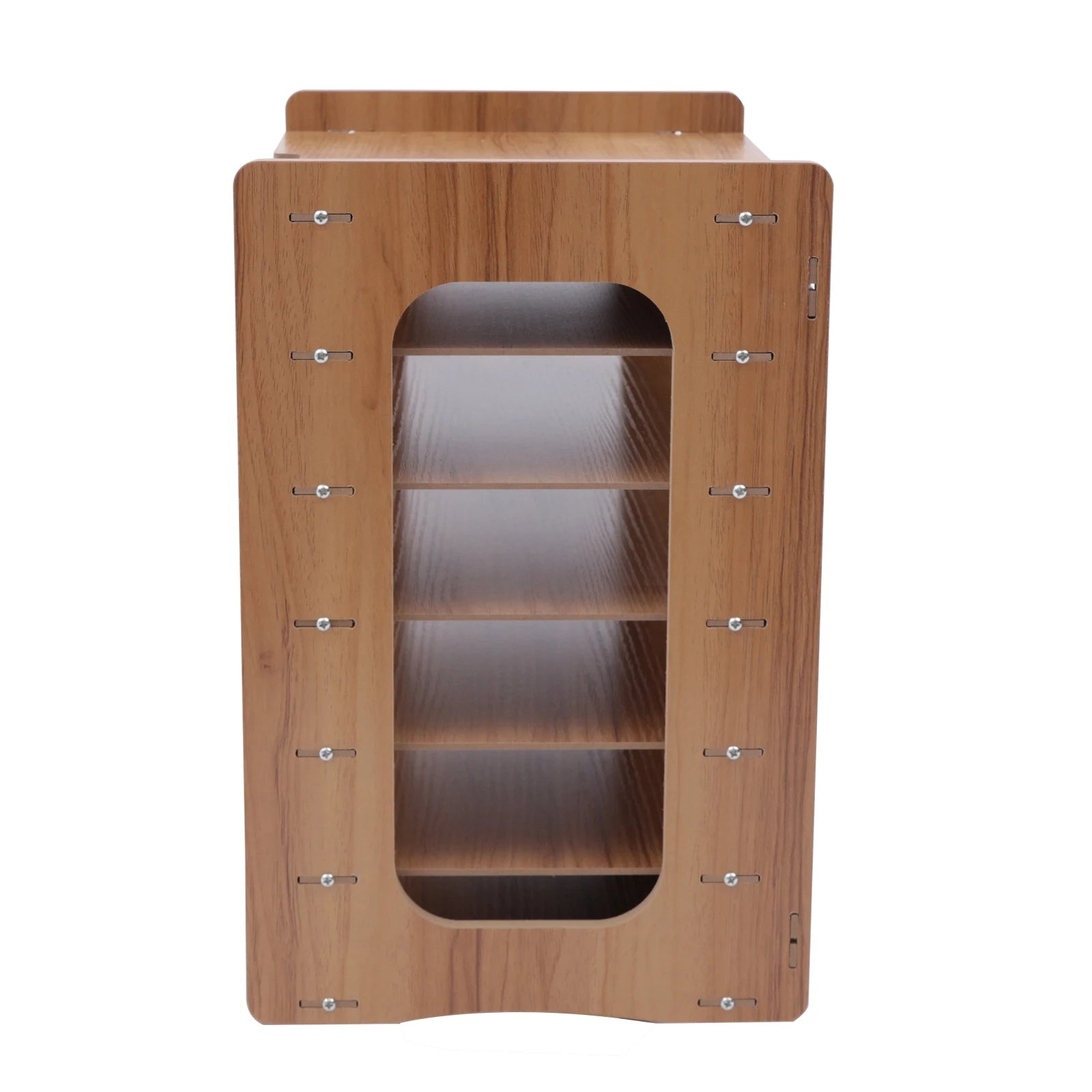 7Tier High-density Board Widen Wood Office Paper Organizer For Desk Desktop File Holder Desk Letter Tray & A4 Paper Sorter