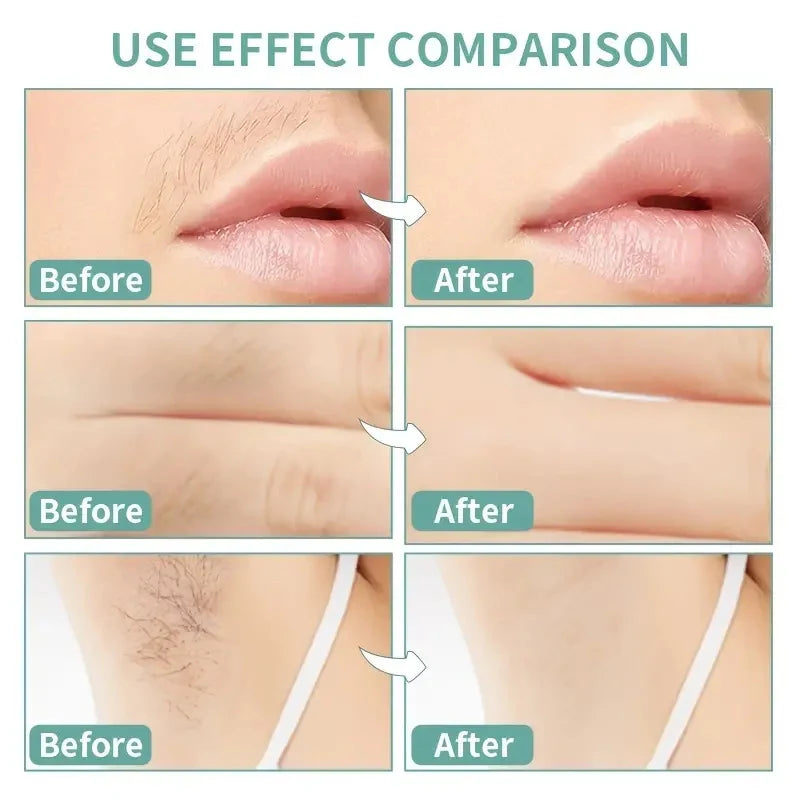 10Pcs Professional Hair Removal Wax Strips Waxing Wipe Sticker For Face Leg Lip Eyebrow Leg Arm Body Hair Remove