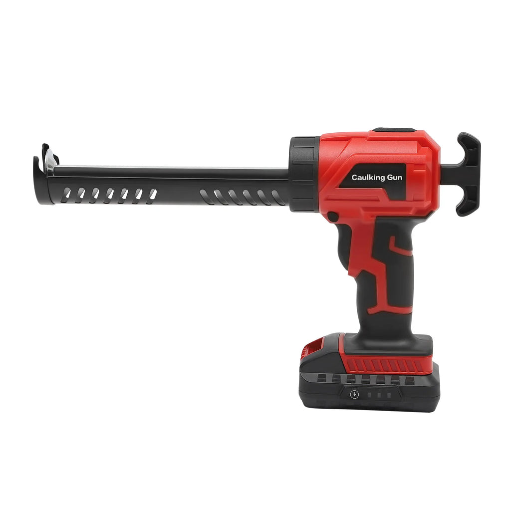 Electric Caulk Gun, 20V Max Cordless Caulking Gun with Battery, Adjustable Speed Glue Gun, Ideal for Caulking, Filling, Sealing