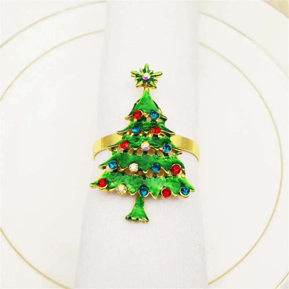 Wedding Centerpieces for Tables Table Napkin Holder Christmas Decoration 2022 Rings Birthday Struggle Luxury Napkins Accessories