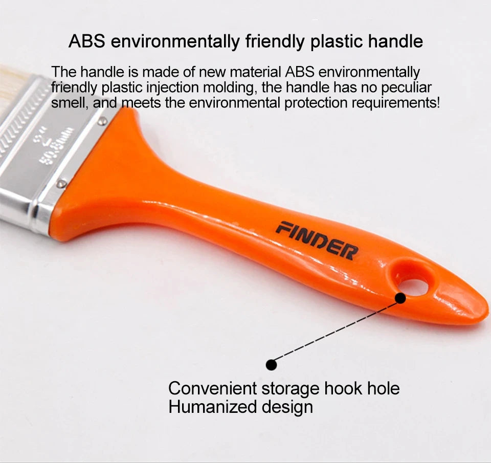 Paint Brushes Wall Paint Brush PET Soft Bristle Durable Cleaning Brush ABS Handle Home Decoration Oil Painting Brush Tools
