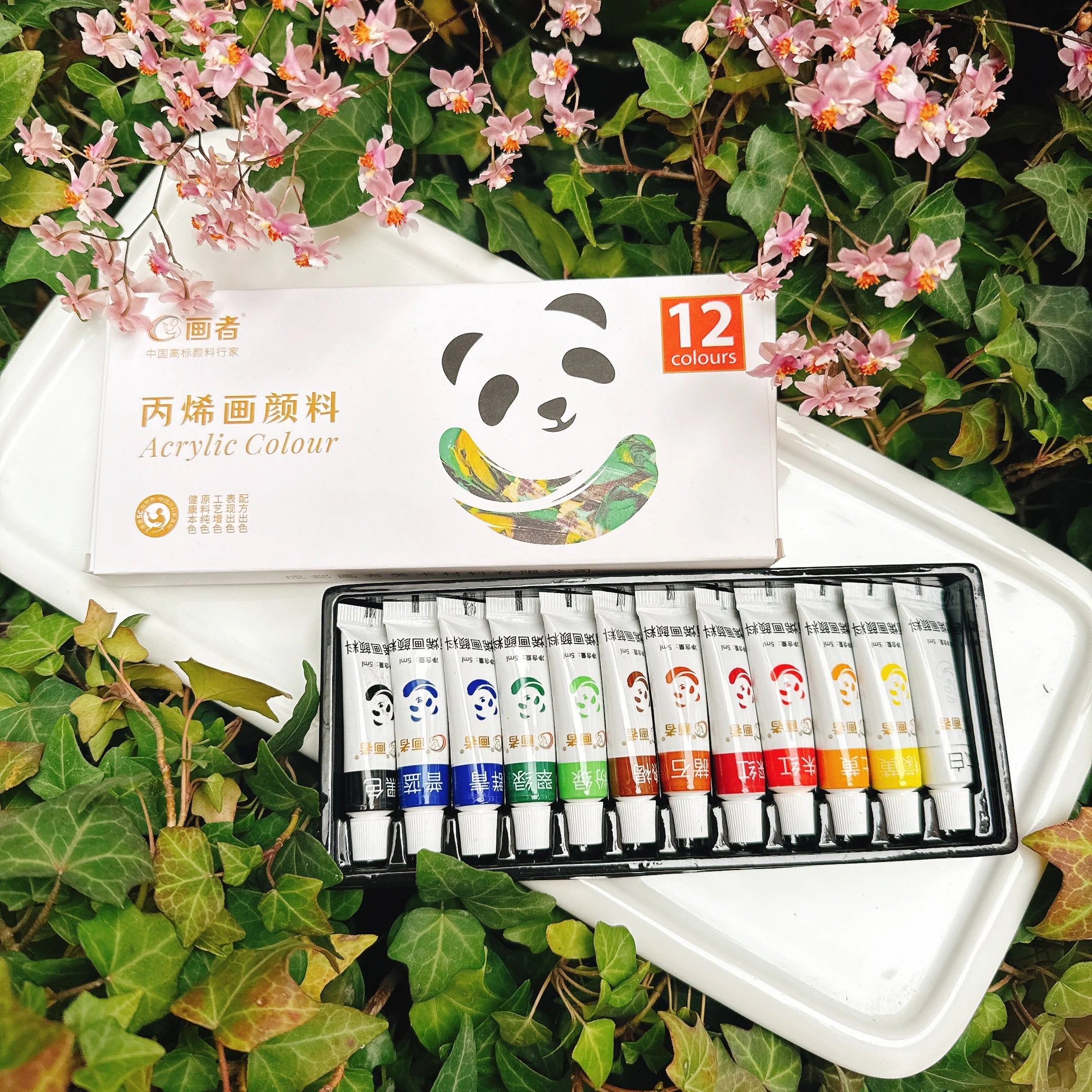 12/18/24 Colours Acrylic Paint Set Waterproof Painting Colour Multicolour Acrylics Pigments DIY Hand Painted Glass Paint Set