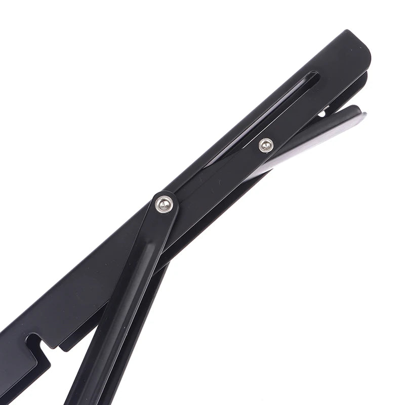 8/10 inches Sturdy Steel Folding Shelf Brackets Wall-Mounted Design for Workbench Table, Table Shelves Angle Bracket Hardware