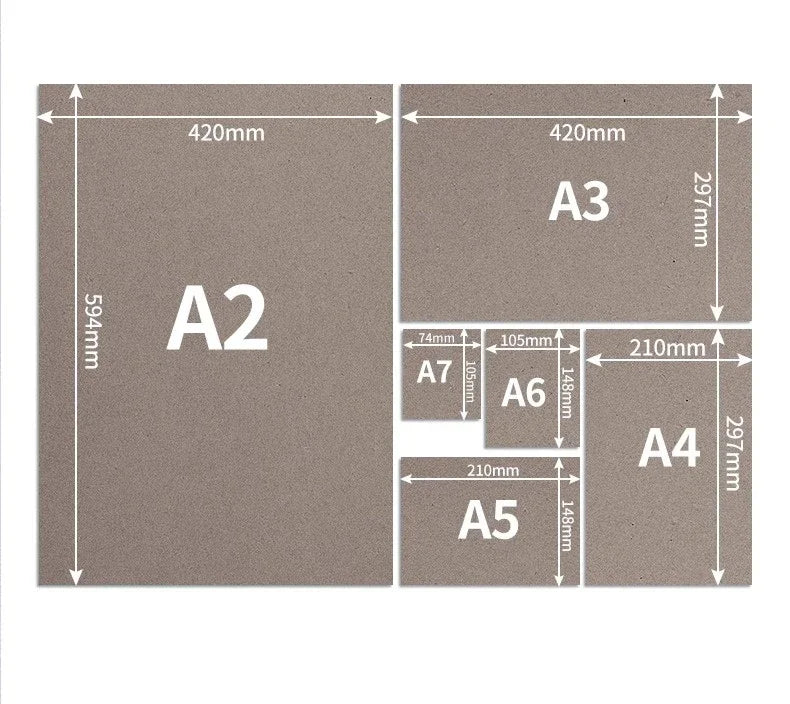 A3/A4/A5 White Thicked Kraft Paper Hard Cardboard 5/10pcs Diy Handmake Card Making Craft Paper Chipboard Backing Board 1/1.5/2mm