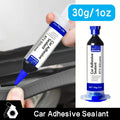 RTV Black Silicone Adhesive Sealant, Waterproof, Flexible, Moisture-Proof for Glass, Metal, Plastic