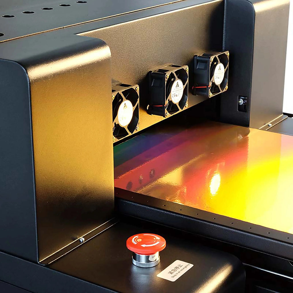 VEVOR A3 UV Flatbed Automatic Label Printer Effect Varnish UV Printer A3 Machine For Christmas Phonecase Metal Glass Bottle Wood