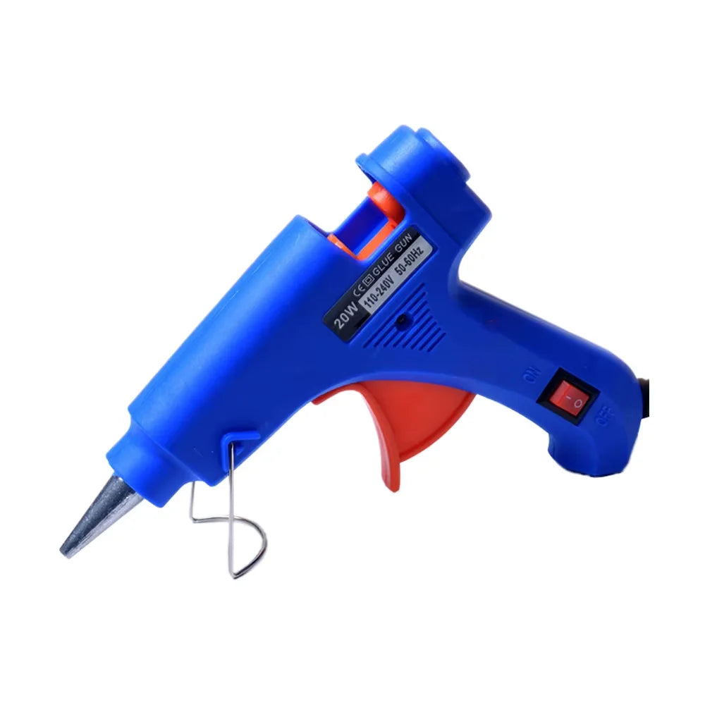 Hot Sell DIZAINLIFE 20W EU Hot Melt Glue Gun 7mm Glue Sticks DIY Mini Electric Heat Temperature Repair Tool Industrial Thermo