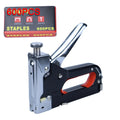 Durable 3-in-1 Multifunctional Tools, Manual, Heavy Duty and 600Pcs Staples Nail Gun for Upholstery, Fixing Material, Carpentry