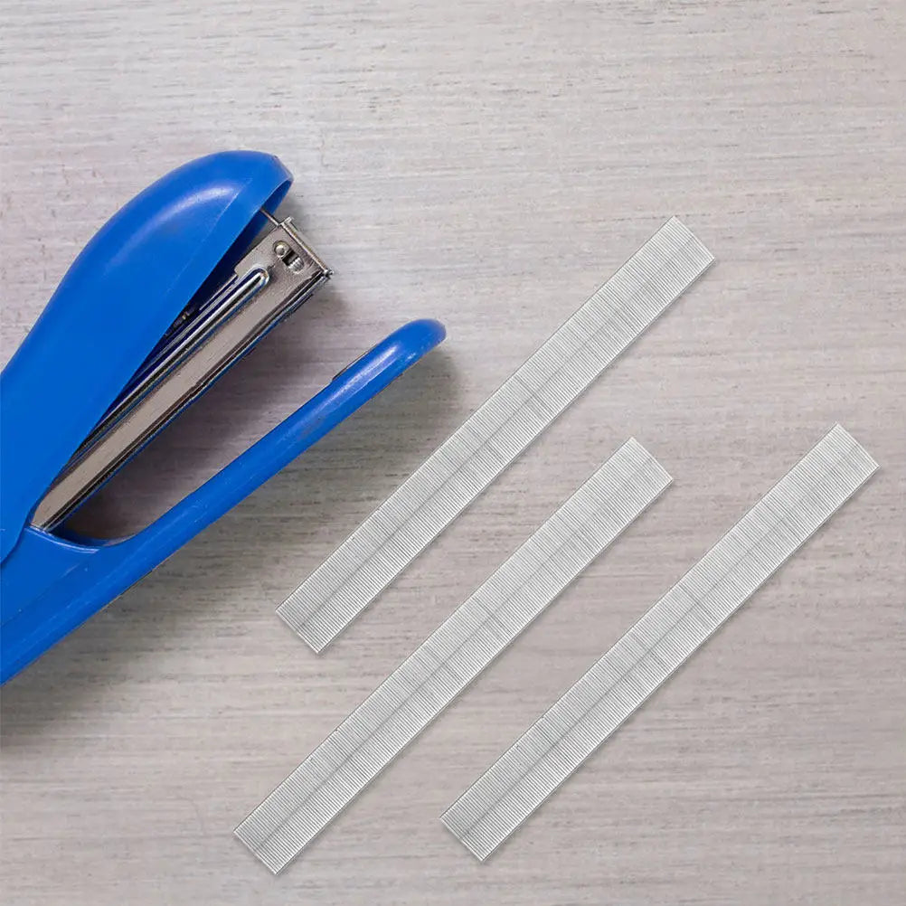 3 Boxes Standard Staples for Stapler Reliable Precision Stapling Small Light Stapler Refills Easy to Carry Portable for Bind