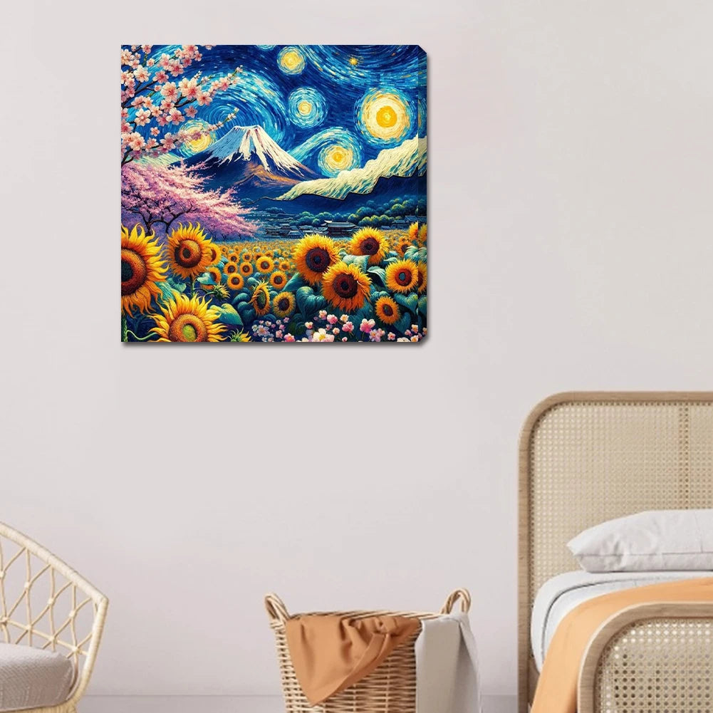 Painting Frame DIY Wall Hanging Photo Frame Decorative Wooden Hanging Frame with Adhesive for Canvas Paintings