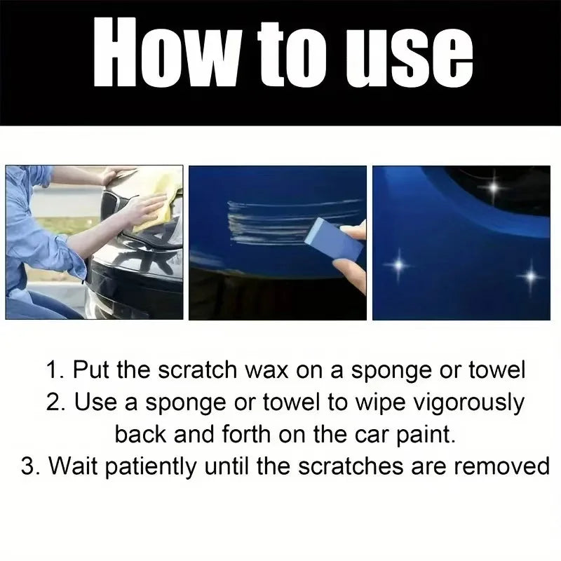 All-in-One Car Wax & Polish, Effectively Removes Light Scratches & Swirl Marks, Restores Deep Gloss Finish, Ultimate Paint Prote