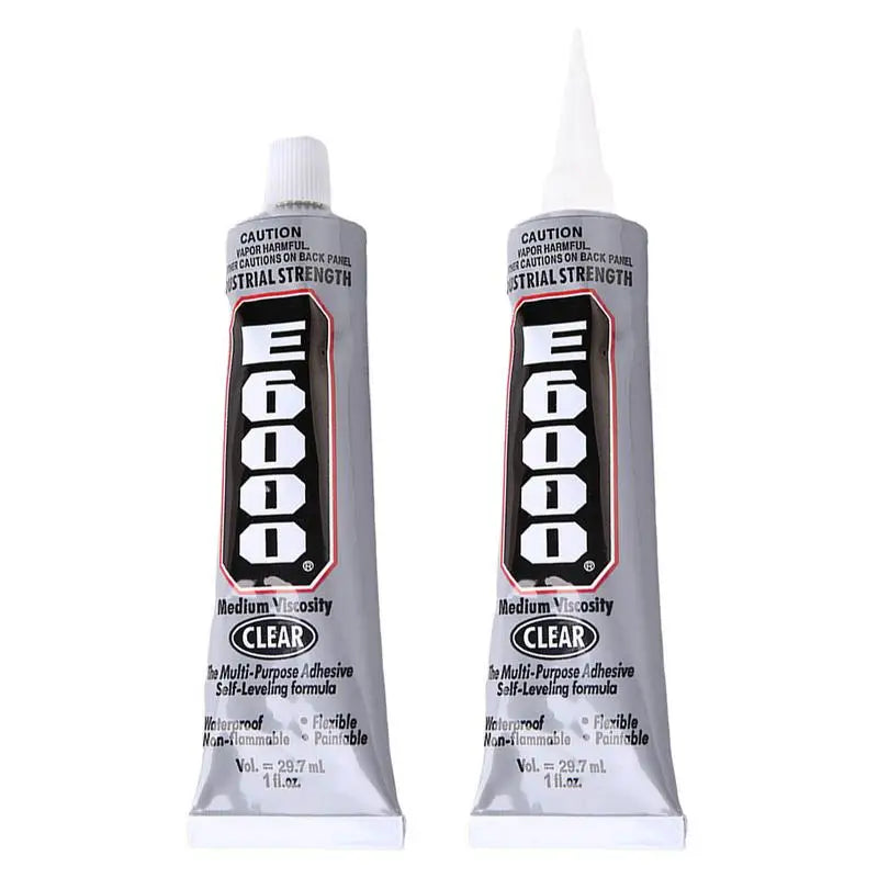 30ml E6000 Multi-Purpose Glue Adhesive Epoxy Resin Repair Cell Phone Touch Screen Liquid Glue Jewelry Craft Super Adhesive