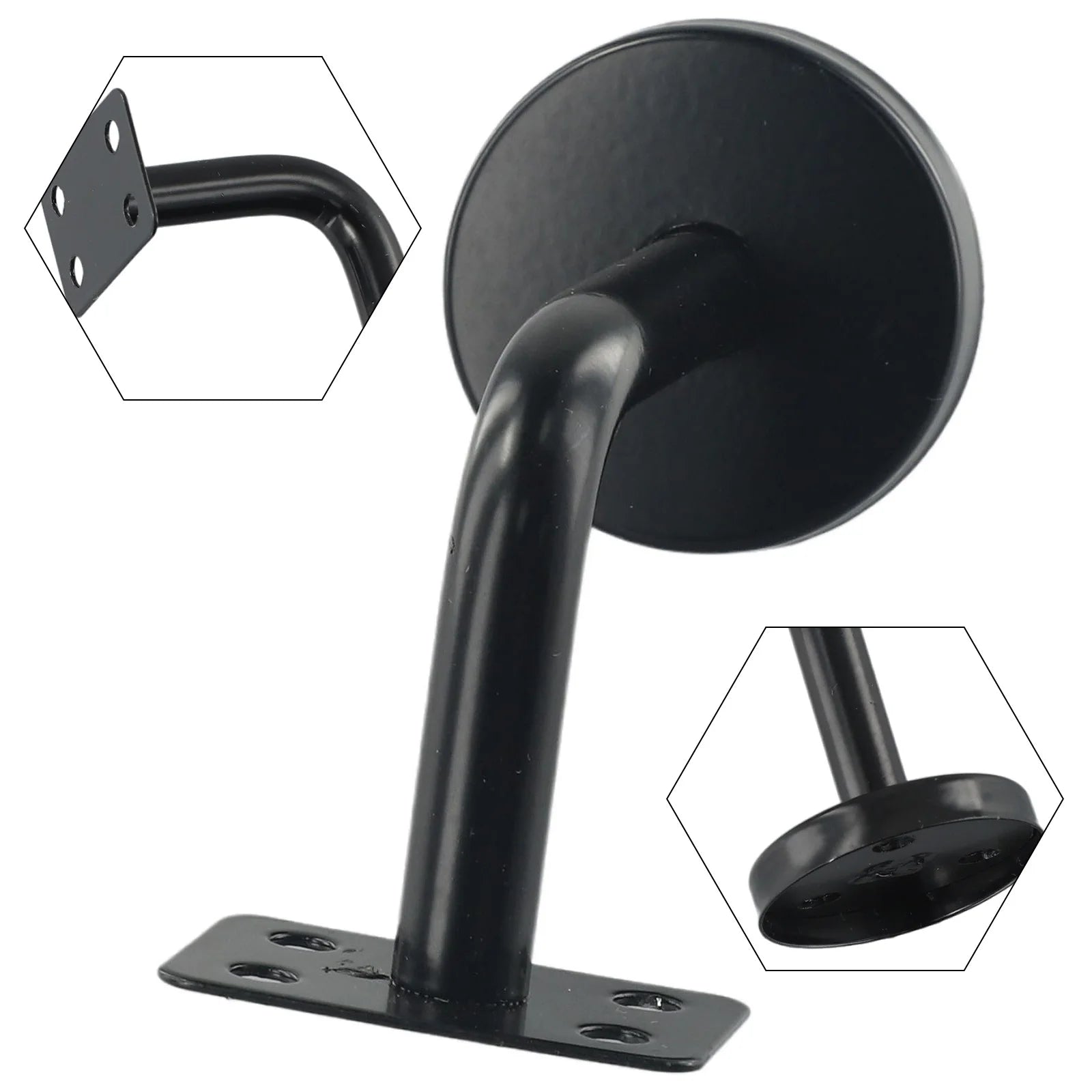 Stair Handrail Bracket Bannister Wall Support Hand Rail Balustrade Strong Stainless Steel Stair Railing Guardrail Accessories