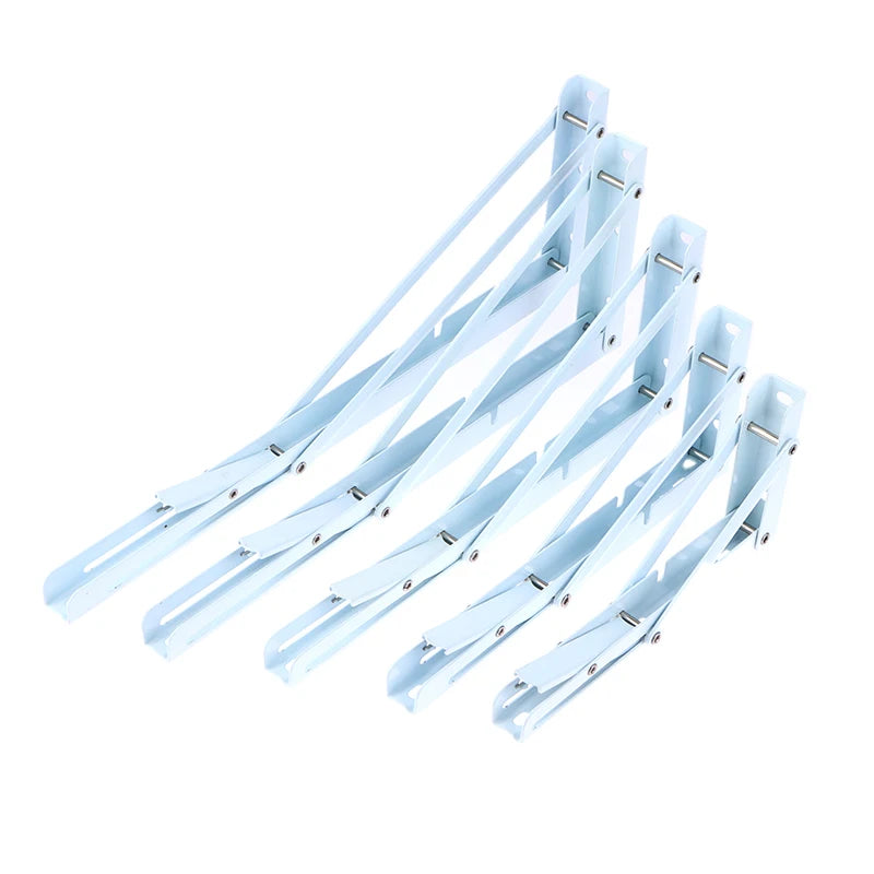 Multiple Sizes Triangle Folding Angle Bracket Heavy Support Adjustable Wall Shelves Mounted Table Shelves Home Hardware