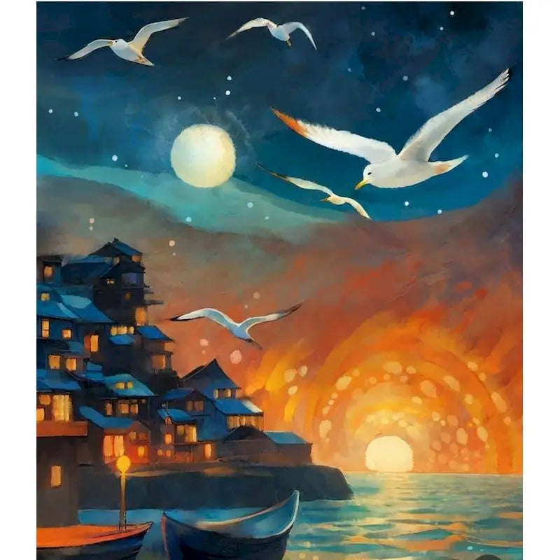 GATYZTORY DIY oil Painting By Numbers Kit scenery acrylic paint by numbers diy Numbers Painting art on Canvas By Numbers