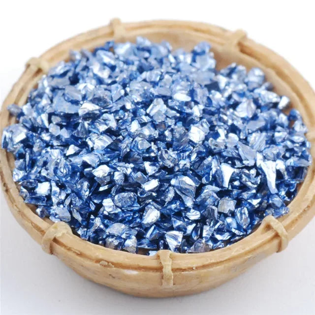 450g/Bag Wholesale Multicolor Flash Irregular Shaped Glass Crushed Stone For DIY 3D Nail Art Decoration/Resin Mold Filler