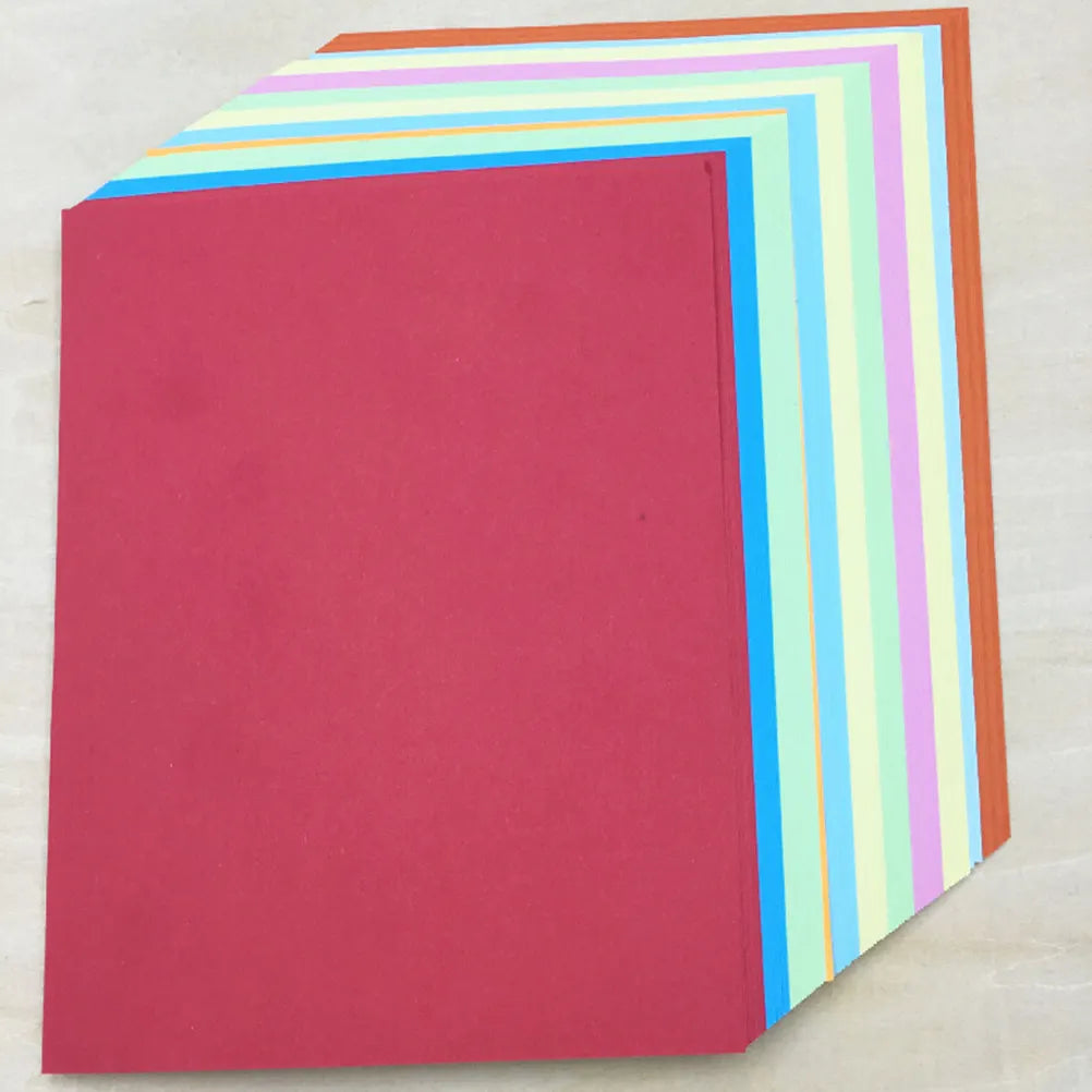 100Pcs Origami Paper Double Sided Premium 20x20cm Square Sheets for Arts Crafts DIY Paper Folding Origami Sheets