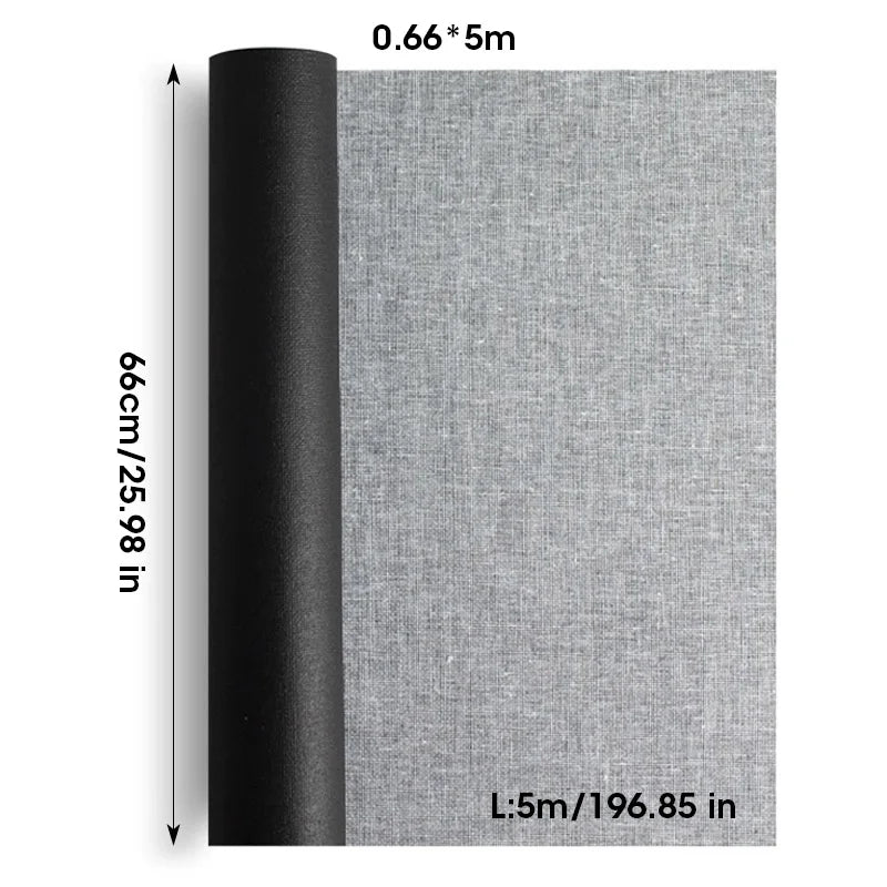 5M/Roll Cotton Canvas Roll,White Black Blank Specialized Suitable for Oil Painting,Acrylic Pigments,27,37,47,,57,67,77,87cm Wide
