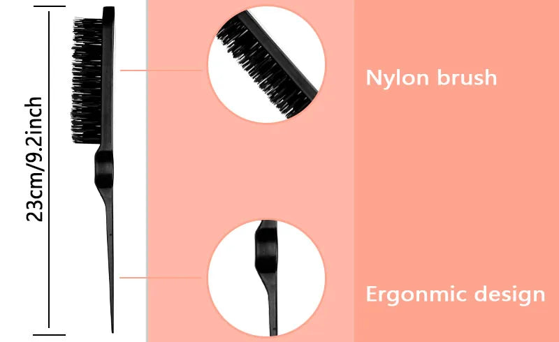 Edge Control Brush Frizz Control Edge Control Comb Tame Frizz High Quality Edge Styling Brush and Quickly Smoothing Edge