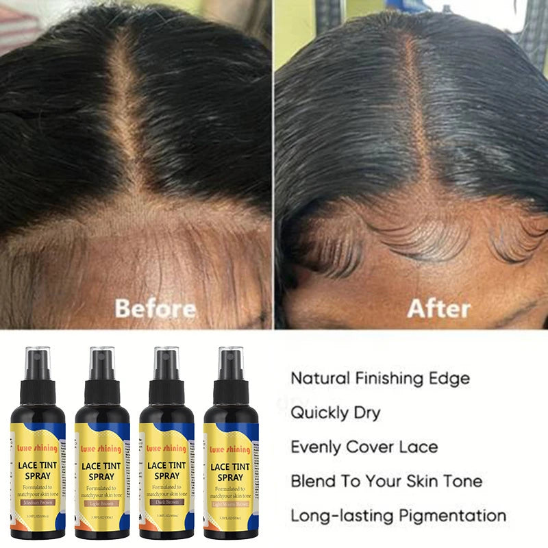 100ml Lace Melting Spray And Holding Spray,Extreme Hold Melting Spray For Lace Wigs,Glueless,Wig Melting Spray & Hair Adhesive