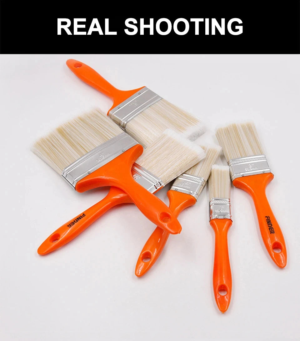 Paint Brushes Wall Paint Brush PET Soft Bristle Durable Cleaning Brush ABS Handle Home Decoration Oil Painting Brush Tools