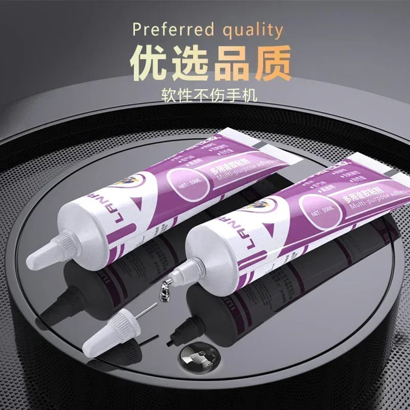 LANRUI I9 High-Quality Active Soft Glue Waterproof Sealant for Cell Phone Laptop TV LCD Screen Back Cover Repair