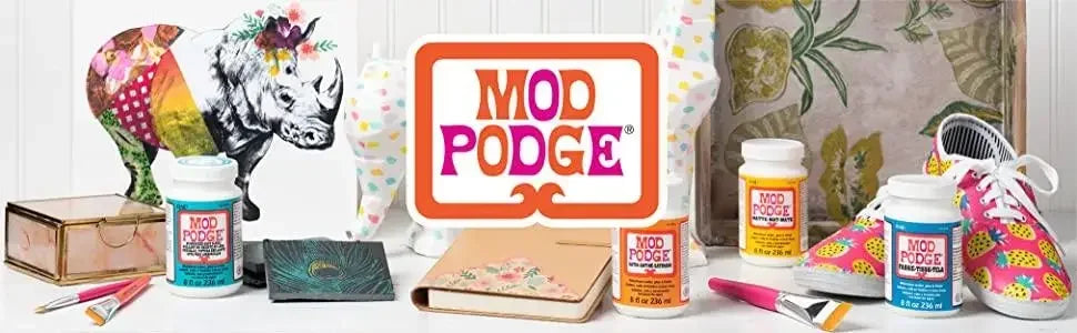 946ml Mod Podge Matte gloss fluid painting glue board transfer dried flower seal Collage glue plaid Wood transfer glue Mod Podge