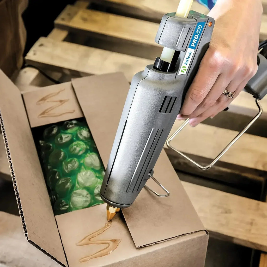 [XMSJ]Industrial Strength Full Size High-Output Hot Melt Glue Gun – Professional Grade Hot Glue Gun for Carpentry, Repairs