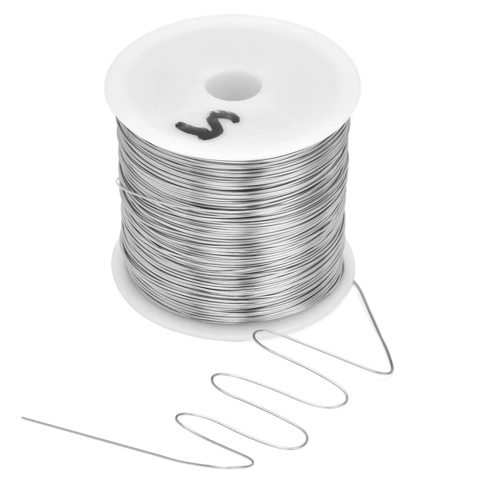 20 22 24 28Gauge Stainless Steel Wire for Jewelry Making DIY Crafts Project Jewelry Finding Supplies 130-328ft