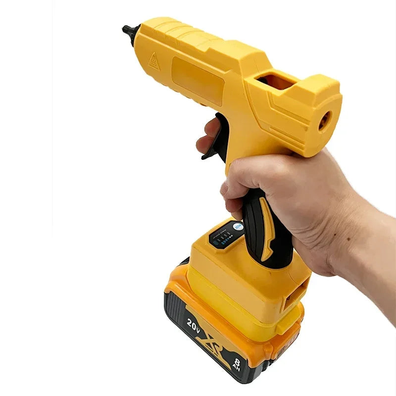 Fit Dewalt Cordless Electric Handheld Hot Glue Gun Repair DIY Tool Melt Welding Hot Air Gun Anti-scald Nozzle for 20V Battery