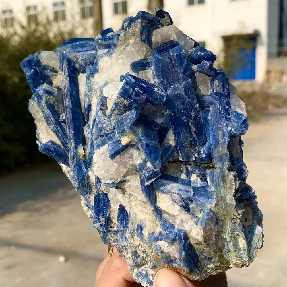 800-1000g Kyanite Specimen Raw Stone Blue Crystal  Mineral Raw Stone Healing Crystals  Home Decor Decoracion Feng Shui