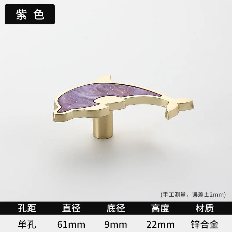 Modern Cupboard Drawer Knobs Wardrobe Furniture Single Hole Door Handle Simple Personality Children's Room Bedside Table Knobs