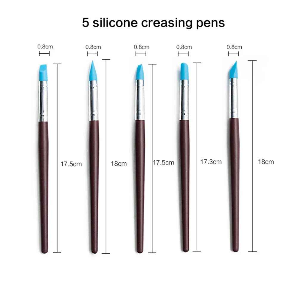 Professional Pottery Clay Sculpting Tools Set 61Pcs Modeling Stick Ceramic Tools Smoothing Wax Carving Ceramic Polymer Art Tools