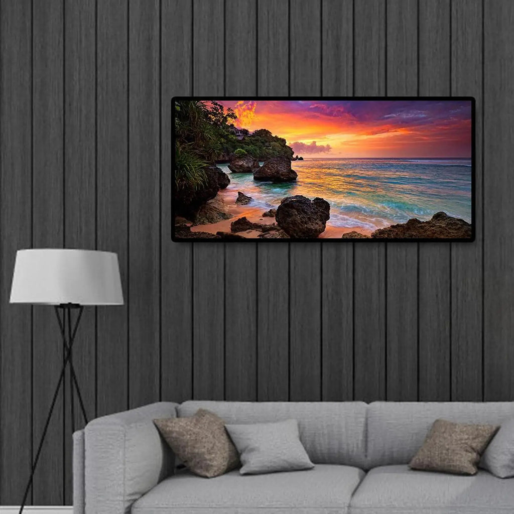 5D Full Drill Diamond Painting Mountain Landscape DIY Rhinestone Picture Crafts